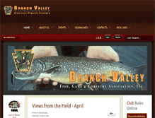 Tablet Screenshot of branchvalleyfgfassoc.org